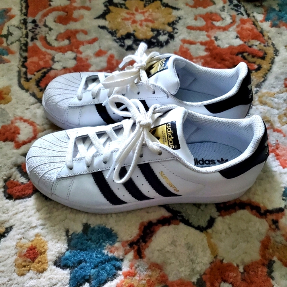 Adidas Superstars - White/Black Women's Sz 7